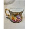 Image 2 : Vintage Limoges China Poreclain Floral Themed Shaving Cup