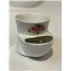 Image 2 : Vintage Floral Themed Porcelain Shaving Cup
