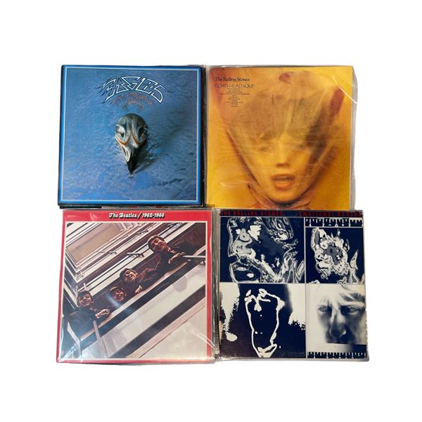 15 Assorted Vinyl Records: Sinatra, The Beatles, & More