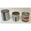 Image 2 : 3 Vintage Tins: 2 Pure Canadian Honey & 1 Co-Op Anti Freeze