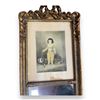 Image 2 : Antique Trumeau Wall Mirror With Boy And His Pets Scene