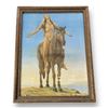 Image 1 : Vintage Framed Cyrus Dallin Print "The Great Spirit"