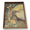 Image 1 : Vintage Framed Hy Hintermeister Minnehaha Print