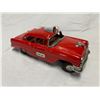 Image 2 : Vintage Linemar Tin Battery Remote Control Ford Police Toy Car