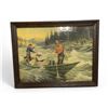 Image 1 : Framed Vintage Philip R. Goodwin Print "Thrilling Moments"