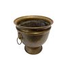 Image 1 : Vintage Brass Double Lion Head Brass Planter