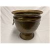 Image 2 : Vintage Brass Double Lion Head Brass Planter