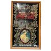Image 1 : Vintage Mirror Back Coca-Cola Clock Advertisement