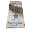 Image 1 : Hand Made Toronto Maple Leaf'S Wooden Sign