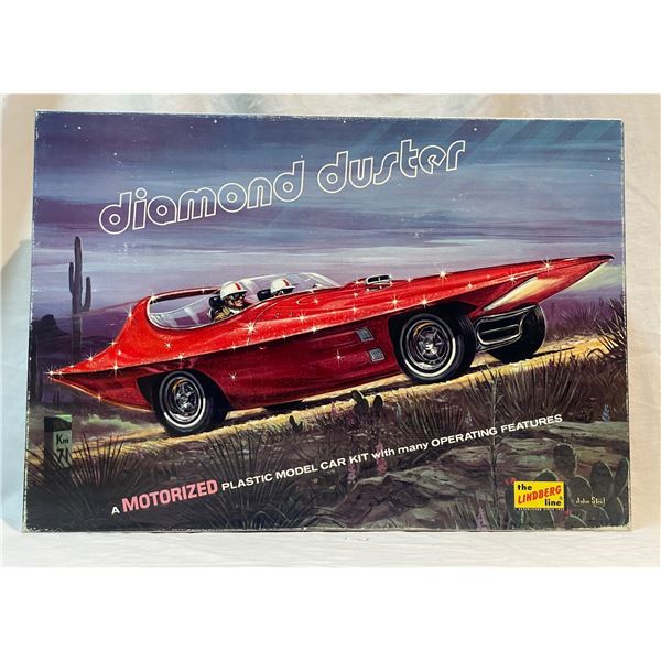Unassembled The Lindberg Line Diamond Duster Plastic Model Kit