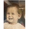 Image 2 : Framed Vintage Slightly Convex Glass Portrait Of A Baby