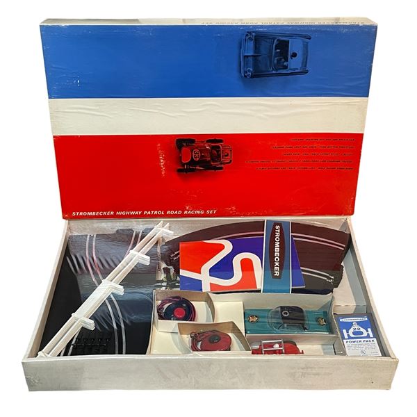 New In Box Stormbecker Highway Patrol Road Racing Set