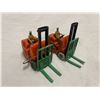 Image 2 : 2 Vintage Dinky Toys Coventry Climax Fork Lift Trucks