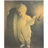Image 2 : Antique Framed Fisk 'Time To Re-Tire" Print Cardboard Advertisment