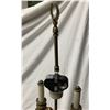 Image 3 : Vintage 2 Bulb Torchiere Brass Table Lamp
