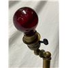 Image 2 : Antique Brass Adjustable Neck Table Lamp