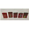 Image 2 : 5 Vintage Pocket Tobacco Tins; Prince Albert & Union Leader