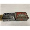 Image 2 : 3 Vintage Tins, Wade Figurines, & Plastic Chinese Figures