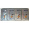 Image 1 : 4 New And Sealed Jogo Cfl Football 1991 Special Stamp Cards