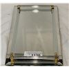Image 2 : Vintage Lucite Handled Mirror Tray