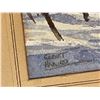 Image 3 : Framed Original Watercolour Signed Garnet Hazard