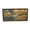 Image 1 : Vintage Robert Wesley Amick Print Native In Canoe