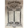 Image 2 : Antique Framed Free Masons Certificate In Original Frame