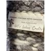Image 2 : Cowichan Hand Made 100% Wool Deer Motif Vest