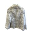 Image 2 : Vintage Saga Fox Fur Jacket Size 12 Blue Fox Fur Sourced From Finland