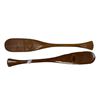 Image 1 : 2 Vintage Handmade Peterborough Canoe Toy Paddles