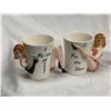 Image 2 : 4 Art Deco "Party Girl" Mugs