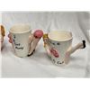 Image 3 : 4 Art Deco "Party Girl" Mugs