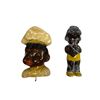 Image 1 : 2 Vintage Black Americana Collectibles: Rattle & Kitchen Hook