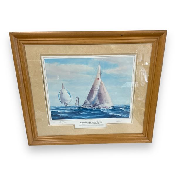 Vintage Framed Lep 4218/5000 By Chris Hammond