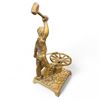Image 2 : Vintage Brass Blacksmith Figure Display