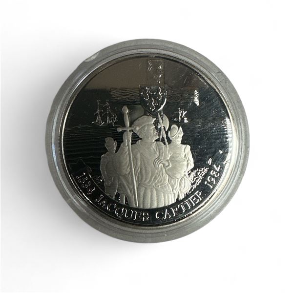 1984 Jacques Cartier Commemorative $1 Canadian Coin