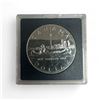 Image 1 : 1984 Canada Elizabeth II Canoe In Toronto $1 Silver Coin