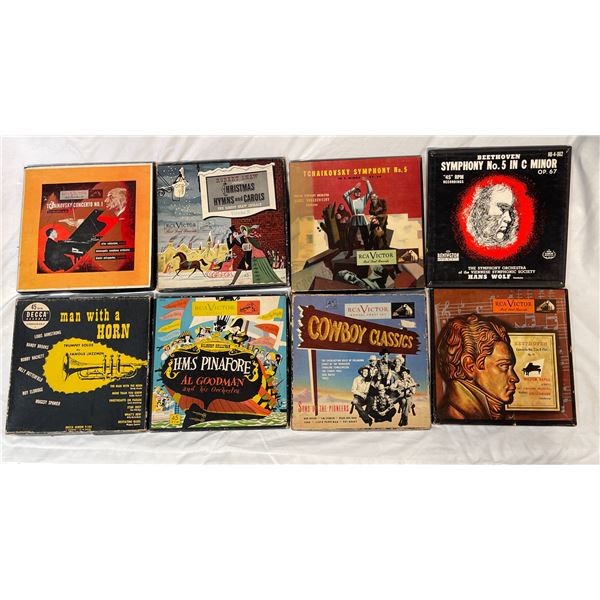 Assorted 45S Records: Mozart, Beethoven, & More