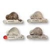 Image 1 : 4 Vintage Parks Canada Beaver Badges:1933,1934,1935,1936