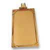 Image 2 : Handmade 14kt Gold Pendant With Coral Carved Owl