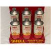Image 2 : Vintage Shell Brake Fluid Store Display Shelf With 6 Full Bottles