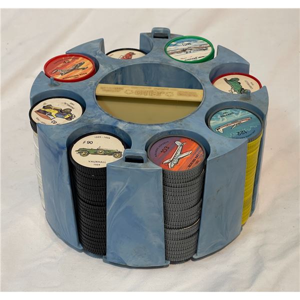 Vintage Jello Chips With Carrying Case: Cars And Planes