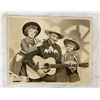 Image 1 : Vintage Signed Photograph Of Wilf Carter With His Daughters