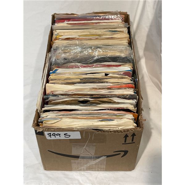 Assorted 45S Records: Creedence Clearwater, Jimmy Dean, & More