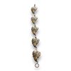 Image 2 : Vintage Dan Craft Sterling Stamped Leaf Bracelet