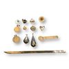 Image 1 : Assorted Sterling Silver, Tie Clip, Pendants, Letter Opener, Etc..