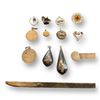 Image 2 : Assorted Sterling Silver, Tie Clip, Pendants, Letter Opener, Etc..