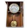 Image 2 : Vintage Wall Clock In Oak Casing