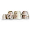 Image 1 : 6 Vintage Pressed Dried Botanical Flower Lamp Shades