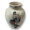 Image 1 : Handmade Navajo Pottery Vase Signed On Bottom